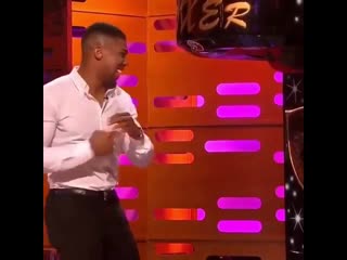 anthony joshua tested his punching power