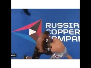 illegal and unexpected punch in boxing