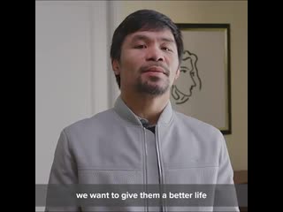 people's champion manny pacquiao is always with his people