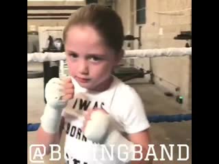 talented teen in boxing