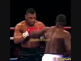 the loudest upset of 1990. mike tyson - buster douglas