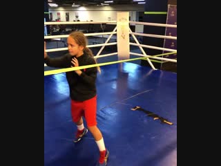 boxing exercise for protection and coordination of hand and eye movements