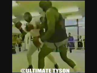 rare knockdown in mike tyson's career