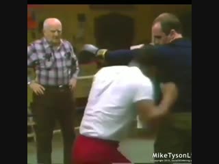 cus damato and kevin rooney teaching young mike tyson