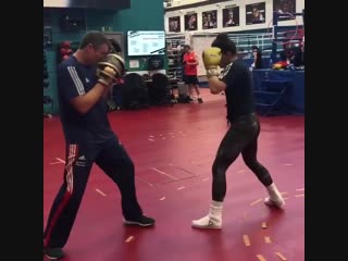 when a girl in boxing is definitely not the weaker sex