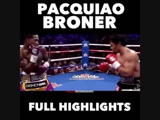 pacquiao vs. broner fight recap