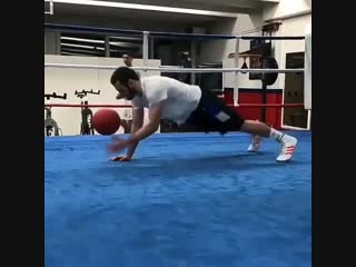 interesting special exercise for a boxer