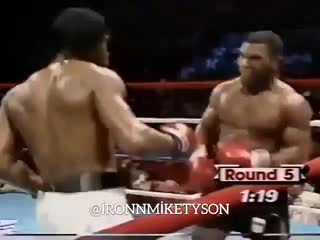 when it was almost impossible to hit a young mike tyson