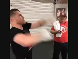 canelo alvarez's speed work on the pneumatic bag