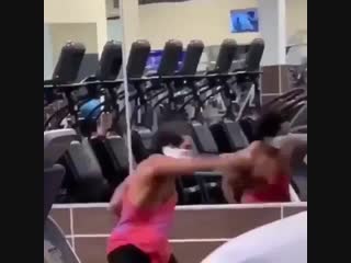 when a novice boxer showed a master class on a treadmill