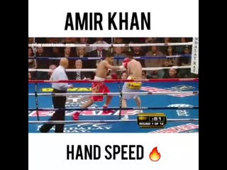 crazy manual speed of amir khan. it looks like amir will be able to create many problems in the ring for the reigning champions