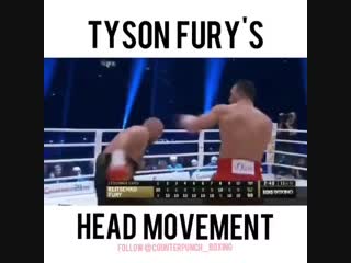 tyson fury's defensive skill against wladimir klitschko