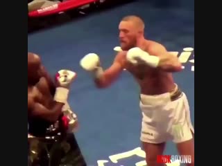 how conor mcgregor fouled floyd mayweather.