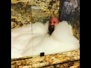 tyson fury is resting at the big bear training camp.