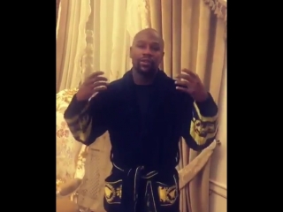 floyd mayweather congratulated ramzan kadyrov on his birthday.