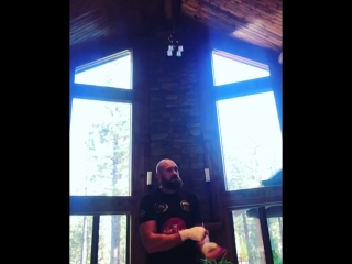 tyson fury prepares to fight deontay wilder at big bear training camp.