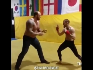 conor mcgregor's fight with the giant.