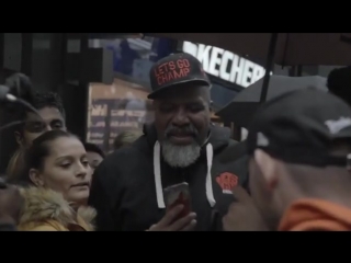 shannon briggs letgochamp at the joshua povetkin fight.