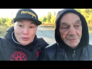 good and cheerful morning ruslan provodnikov and his father.