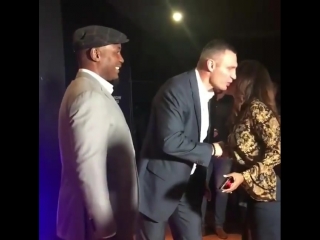 vitali klitschko and lennox lewis met in london, england