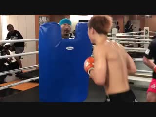 training tenshin nasukawa future opponent floyd mayweather jr.