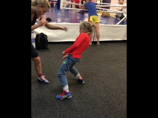 how cuban dancing can help in boxing. training of promising ukrainian kira makogonenko.