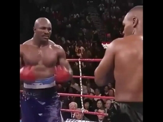 when one boxing legend defeats another.