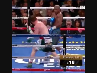 floyd mayweather's defense skill against canelo alvarez.