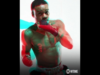 boxing card errol spence from showtime.