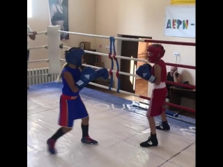 when girls beat boys in boxing. promising ukrainian kira makogonenko.