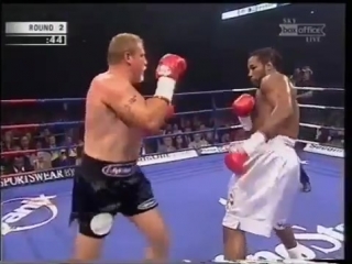 lennox lewis stops francois botha. grandpa