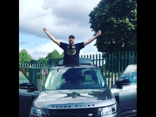 tyson fury has time to have fun between workouts.