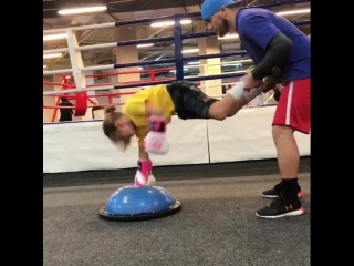 training of promising ukrainian kira makogonenko.