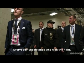 conference canelo alvarez and gennady golovkin after 1 fight.