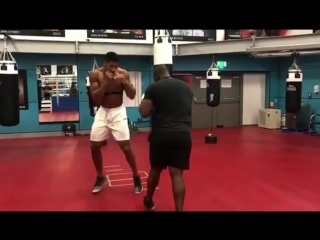 anthony joshua is preparing for alexander povetkin.