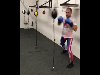 sergey kovalev continues his preparation for the fight with alvarez.