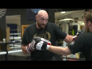 tyson fury is improving his optimal form day by day.