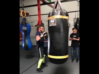 vasily lomachenko open training before the fight with jorge linares.