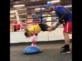 training of promising 9-year-old ukrainian kira makogonenko.