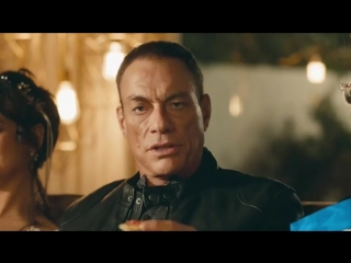 jean-claude van damme in an advertisement for chips.