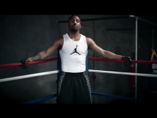 andre ward in a new ad for workout gloves.