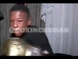 the speed and technique of young floyd mayweather.