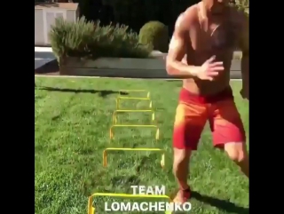 a bit of speed from vasily lomachenko.