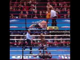 similar knockdowns by jermell charlo and roy jones jr.