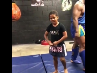 when dad trains daughters like boys.