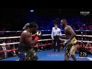 deontay wilder - bermaine stiverne (2 tall).