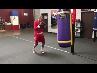 preparation of sergey kovalev for the fight with vyacheslav shabransky.