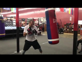 work on the bag by sergey kovalev.