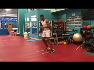 anthony joshua is preparing for his fight with kubrat pulev.