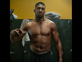 anthony joshua in a desic commercial.